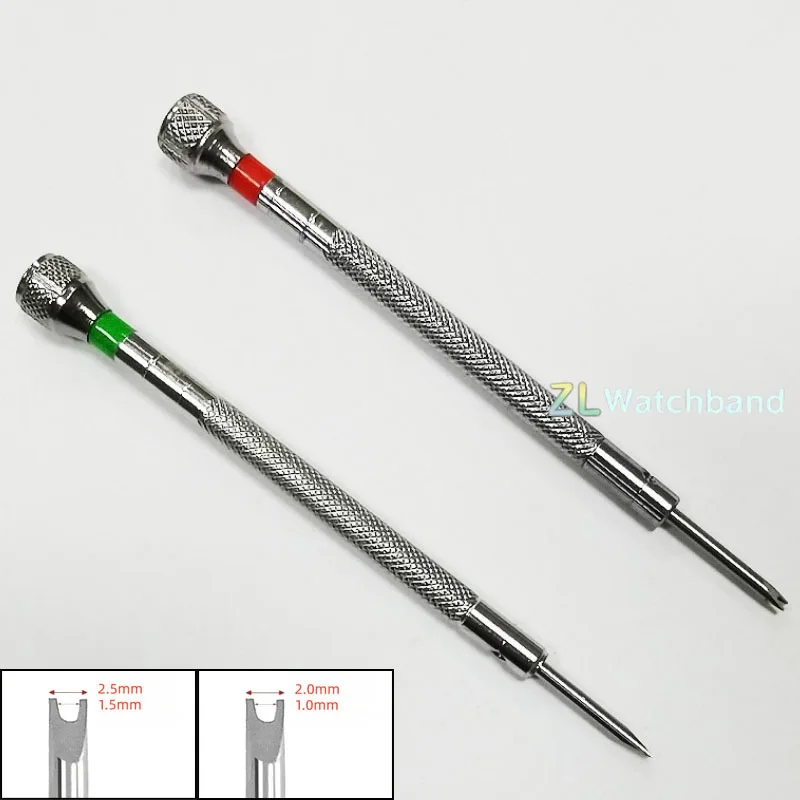 1PC Stainless Steel Screwdriver for Hublot Watch Case Watchband Buckle Screws Driver Tool U-Shaped Repair Tool Metal Accessories