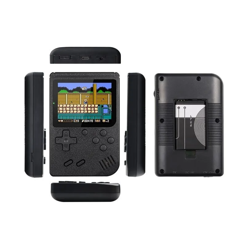 NEW Portable Retro Mini Video Game Console 8-Bit Handheld Game Player Built-in 400 Games AV Out Game Console Gameboy Videojuego