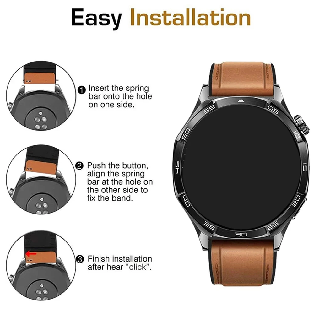 Кожаный силиконовый ремешок для SUUNTO RUN, ремешок SUUNTO 5/9 Peak Pro/RACE S/VERTICAL/OCEAN, браслет для умных часов 22 мм, ремешок для часов Correa