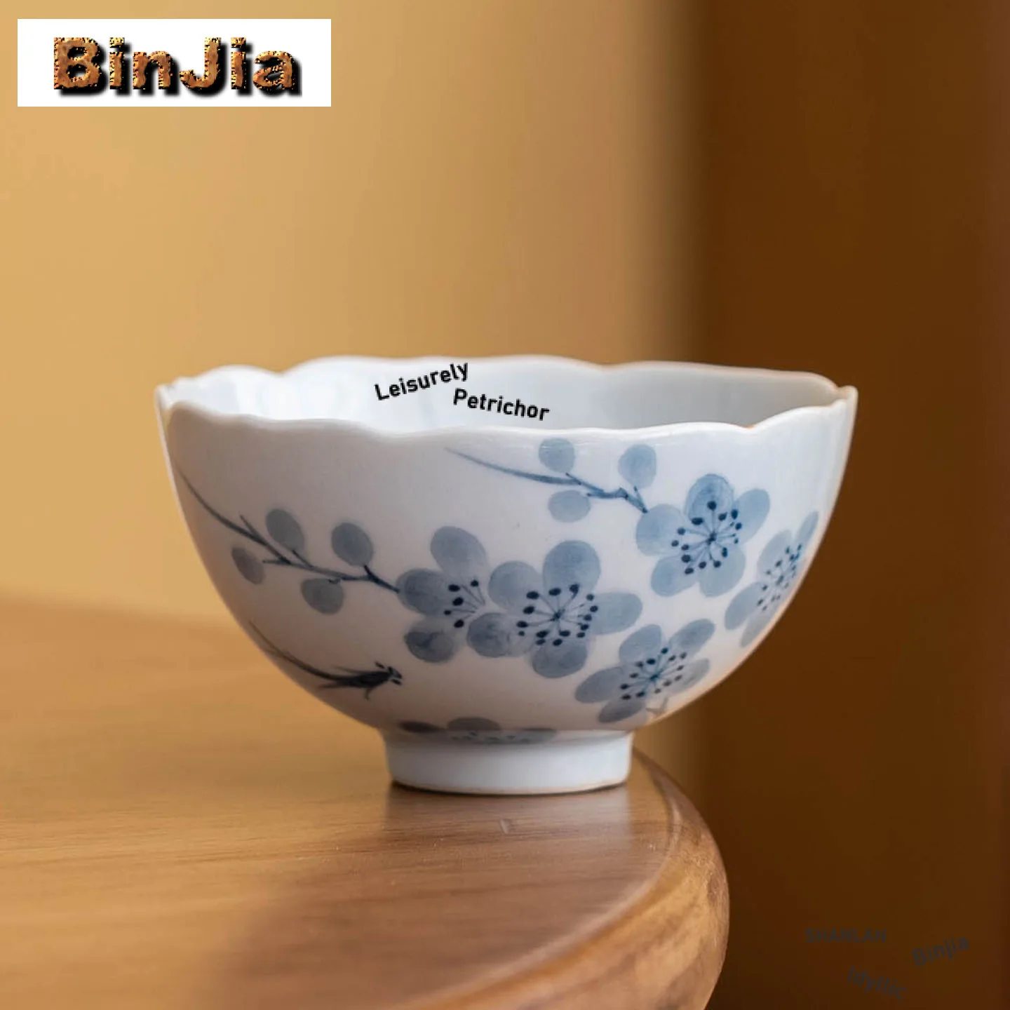 

80ml Hand-painted Plum Blossom Teacup Vintage Tea Bowl Set Of Cups Tea-tasting Personal Cup Chazhan Master Cups Teaset Craft