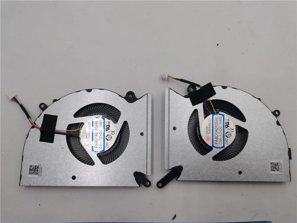 

GPU CPU Fan for MSI Stealth GS77 12UE 12UH 12UHS 12UGS MS-17P1 17P1 PABD1A010SHL N486 N485 12V 0.6A