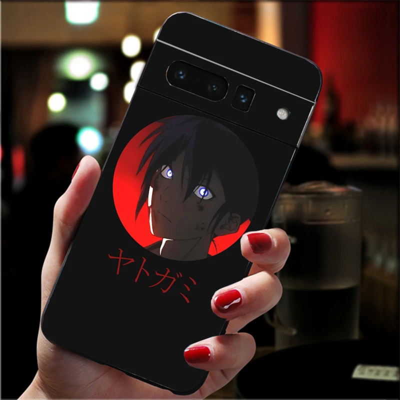 حافظة لهاتف جوجل بيكسل 10 9 برو XL 9A 8 7 6 برو بيكسل 8A 7A 6A بكسل 8 7 6 5 ياباني ياتو نوراغامي أنيمي آرت