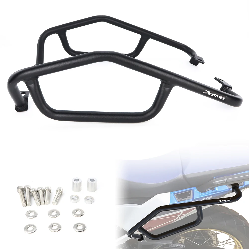 

Motorcycle Side Cover Guard Protector Fit For Honda CRF 1100 L Africa Twin 2024-2025 CRF1100L Saddle Bag Support Side Crashbar