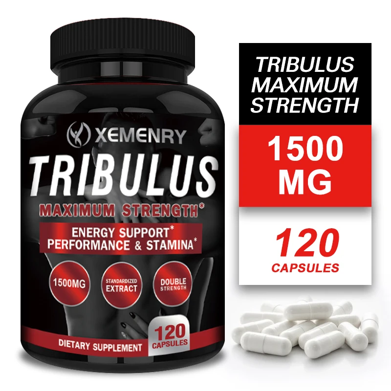 

Tribulus Capsules - Increase Muscle Mass, Improve Athletic Performance,Muscle Growth,Improves Mood,Promote Nervous System Health