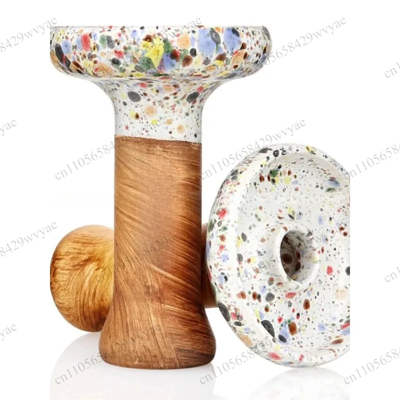 Glazed Ceramic Hookah Bowl Bar Shisha Smoking Accessory
