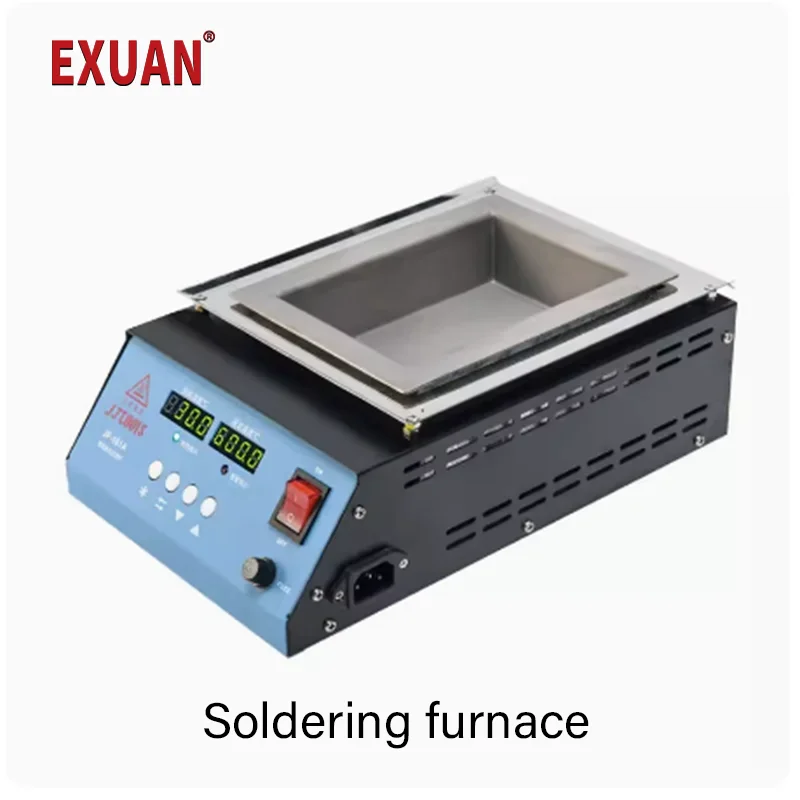 

Soldering machine Pure titanium Soldering Desoldering Bath Pot Tin Melting Welding Pot Electric Digital Display Solder Furnace