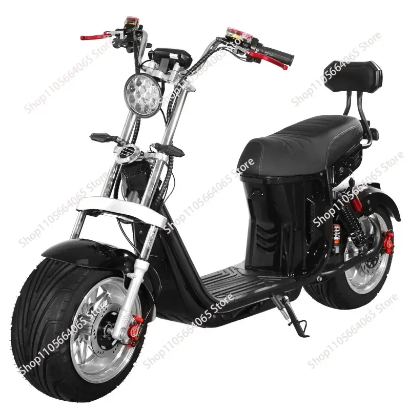 for X20 Upgraded Wide Tire Electric Scooter for Harley Style Battery Car Adult Bicycle Big Tire