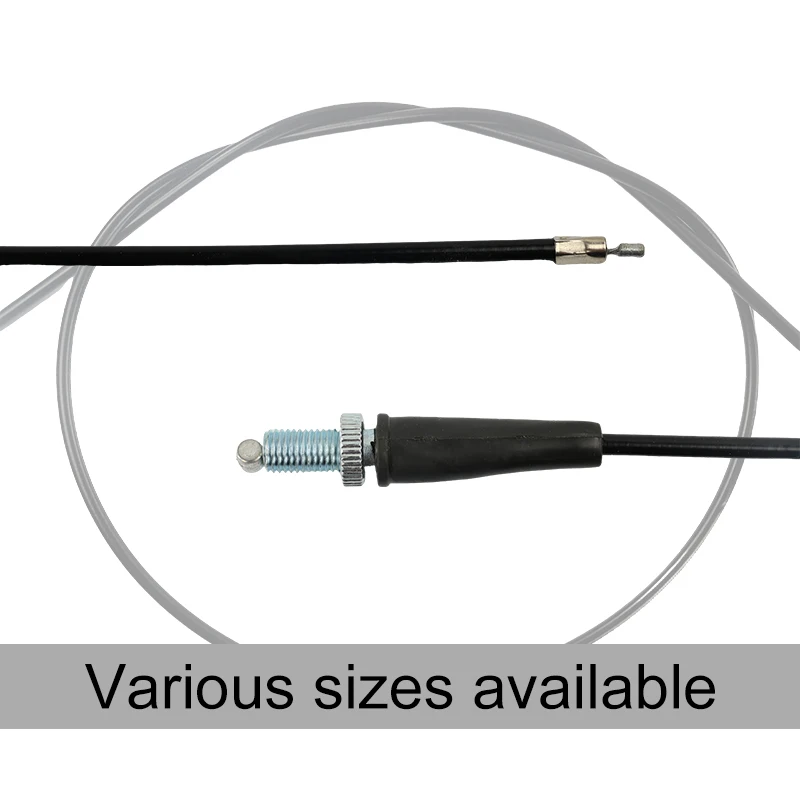Motorcycle Universal Throttle Cable With Straight Head Stainless Steel Core Control Cables For Dirt Bike Electric Accessories