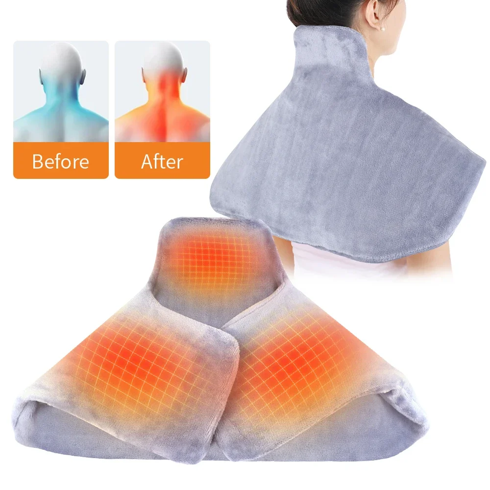 Electric Shoulder Pad Washable Neck Warmer Shawl Winter Rapid Heating Blanket Body Neck Back Warming Products Office Household