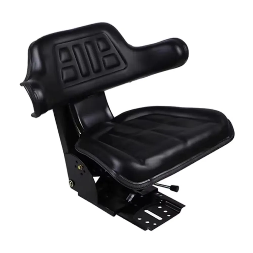 High Quality PU Adjust Tractor Suspension Seat Universal Agricultural Four-wheel Vehicle Seat Forklift Harvester Chair