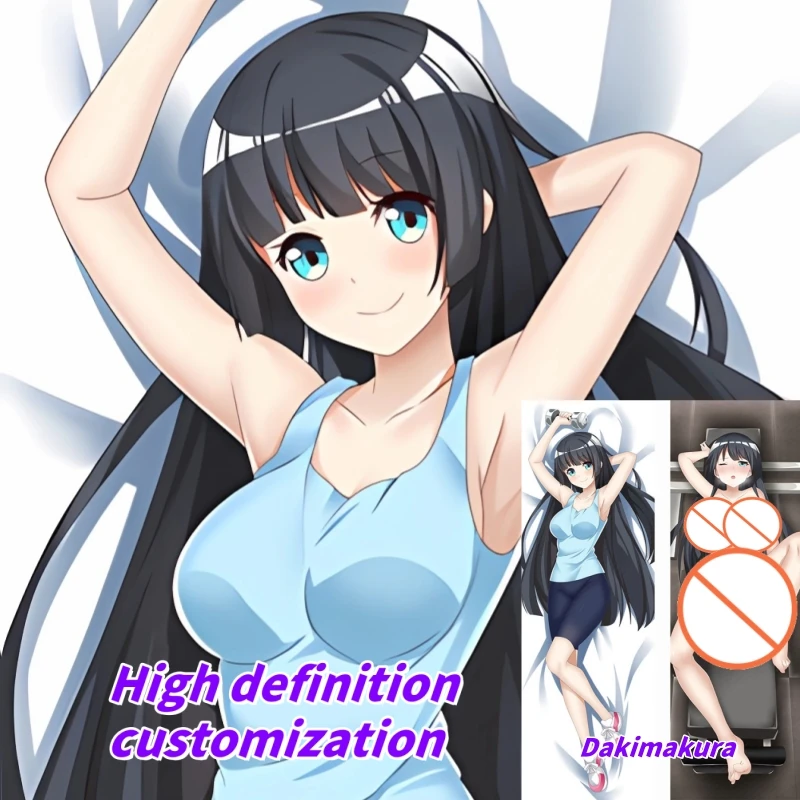 

Dakimakura Anime Pillow Case Souryuuin Akemi Double-sided Print Of Life-size Body Pillowcase Gifts