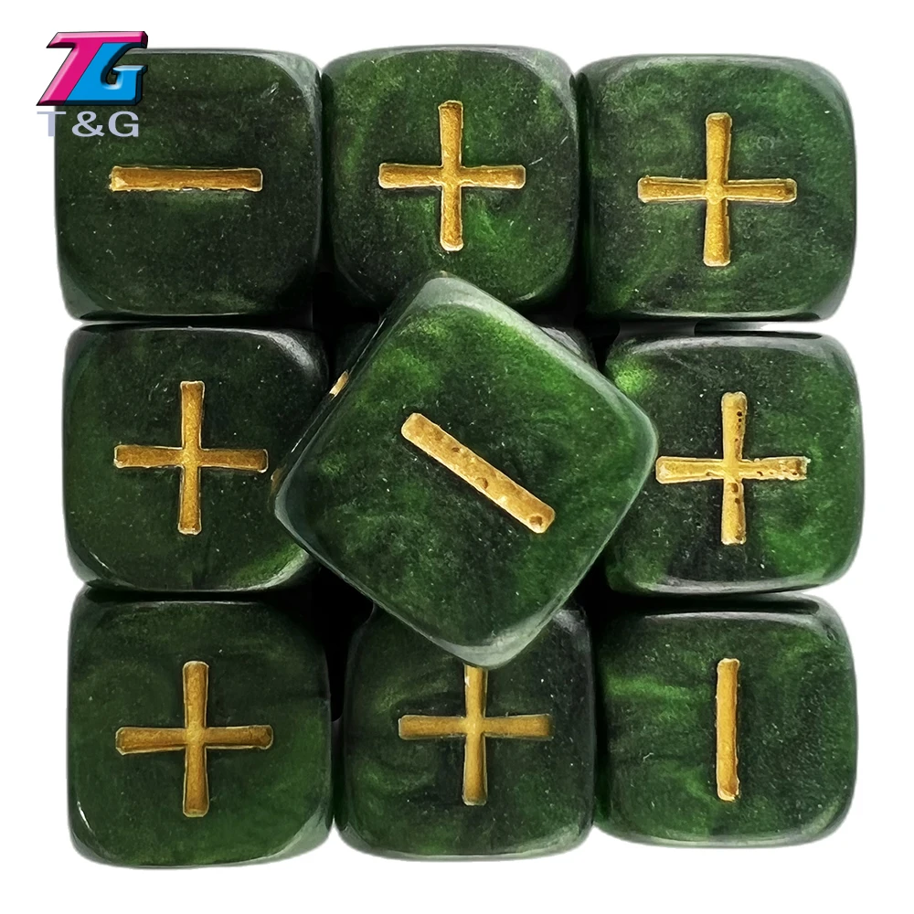 6-Sided Marbled Efeito Dice, Fate e Fudge Jogo, Fate e Fudge Jogo, Brand New, 10pcs