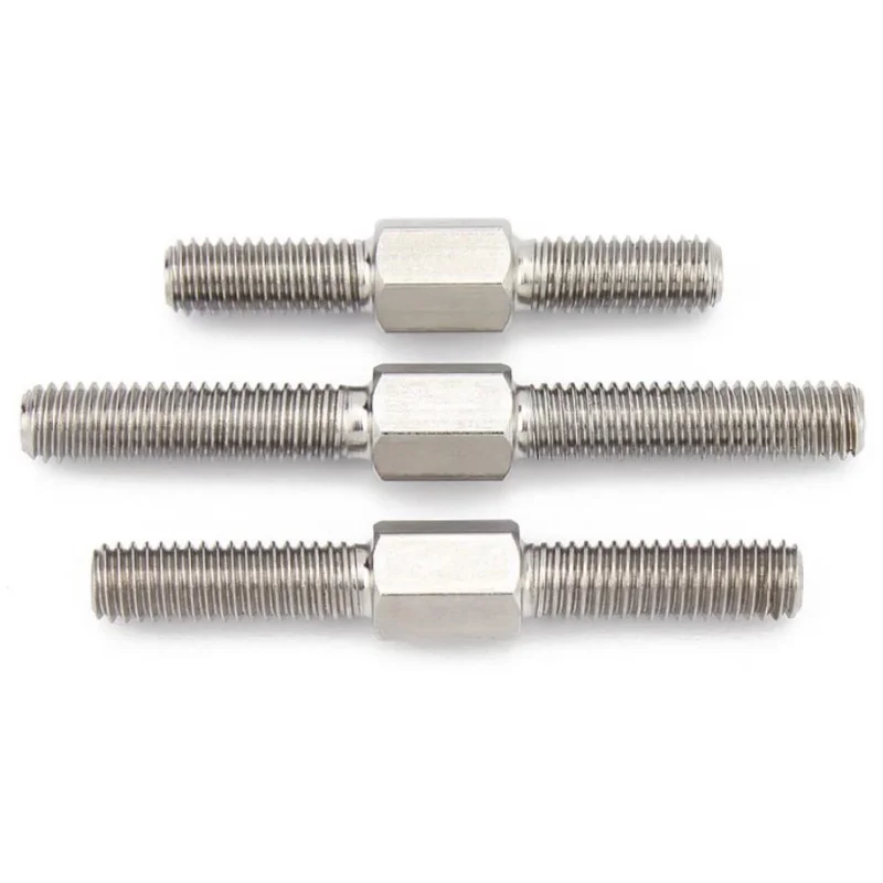 Left and Right Thread Dual Head Threaded Bar M3 M4 M5 M6 M8 M10 M12 M14 M16 304 Stainless Steel Double End Thread Rod Stud Bolt