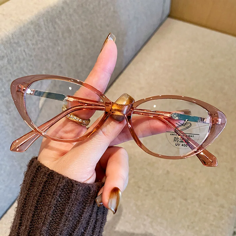 Personalized cat-eye decorative glasses - Korean version for young ladies - anti-blue light glasses