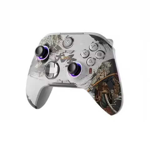 Aolion Wukong Gamepad RGB Wireless Bluetooth Esports Game Handle Pc Controls For Xbox Pc Hall Joystick Linear Trigger Gamer Gift