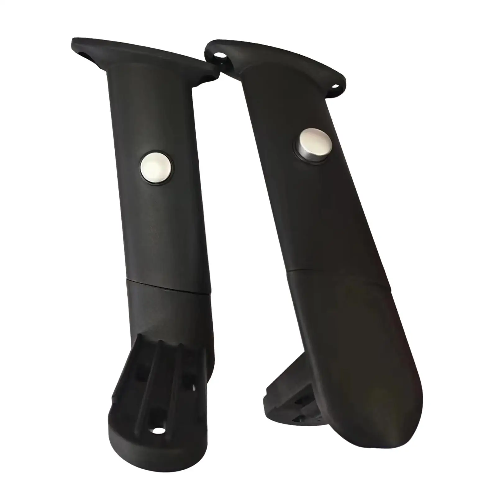 2Pcs Adjustable Chair Armrests Wear Resistant Easy to Install Universal Replacement for Gaming Office Home Study Computer Chair