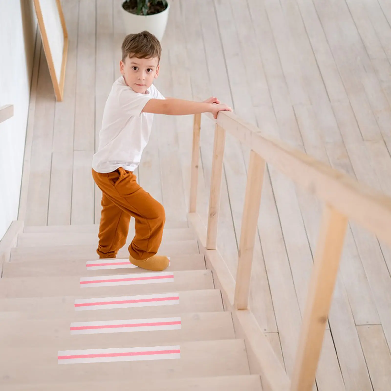 Anti Slip Tape Pink Yellow 5cmx5m Glow in Dark Rubber PU Indoor Non Slip Stair Strips Safety Tape Stair Grips for Dogs