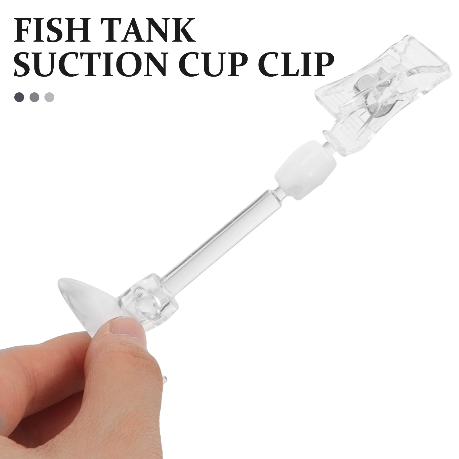 6pcs Veggie Suction Cup Clip Fishing Tank Feeding Clamp Food Holder Clamp fish feeding tools Fish Tank Clip