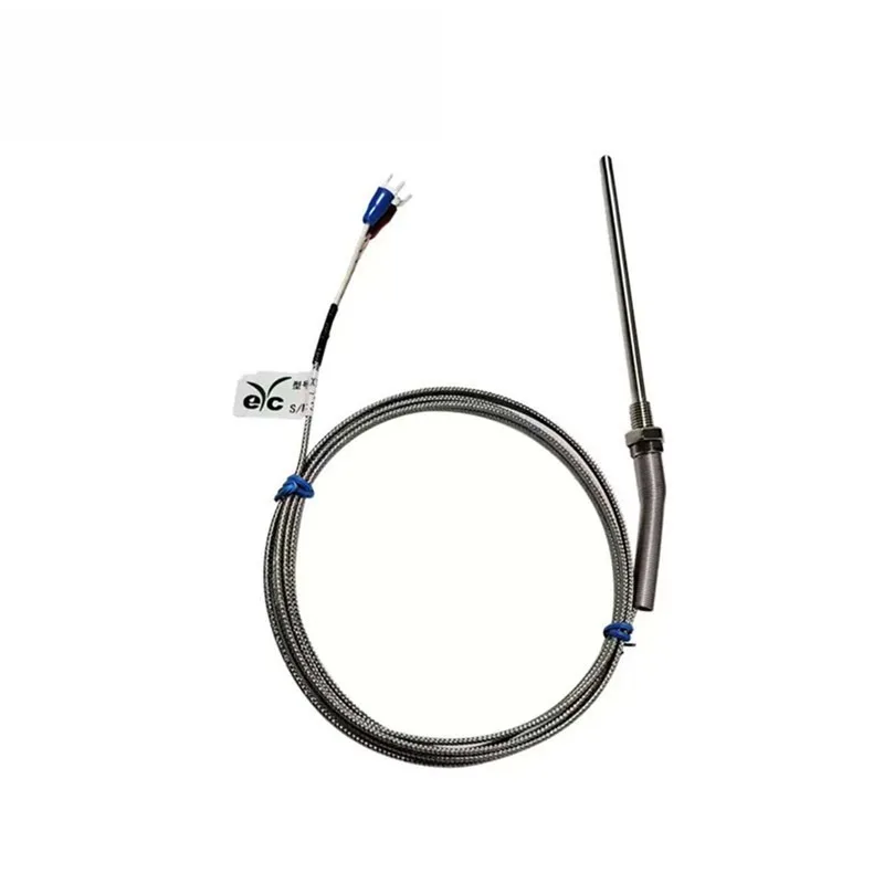 The parts are suitable for EYC K type temperature sensor rod XT3 series 2 meters network cable, material, pipe diameter