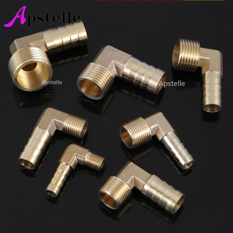 APSTELLE 6 8 10 12 14 16 مللي متر خرطوم بارب موصل خرطوم ذيل الموضوع 1/8 1/4 3/8 1/2 BSP PL معبد موصل النحاس الأنابيب المناسب