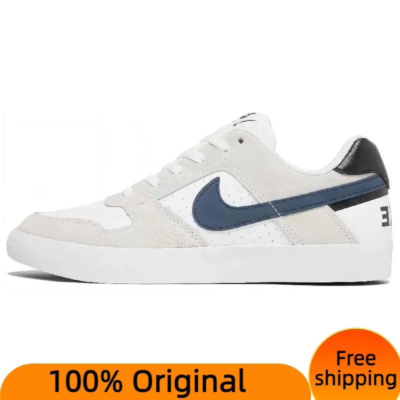 Nike Delta Force Vulc SB White Thunder Blue Sneakers shoes 942237-100 With Original Box