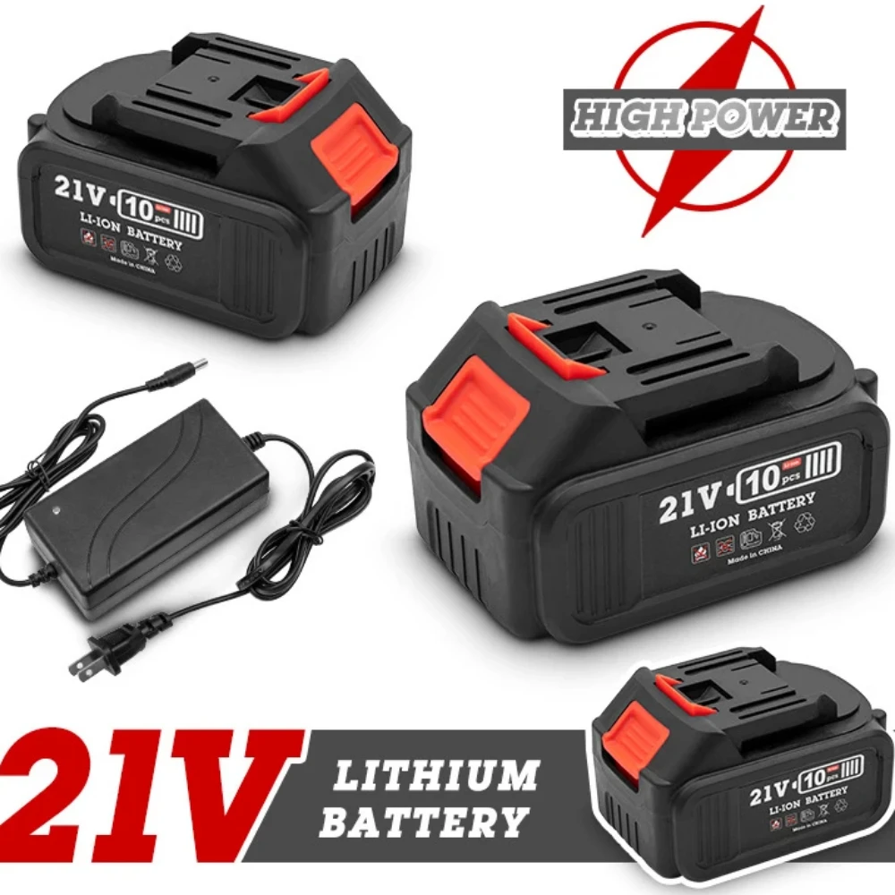 21V 3.0A Cordless Impact Drill Battery Power Battery 48VF 36VF 88VF Impact Drill Battery Replacement Battery for Power Tool