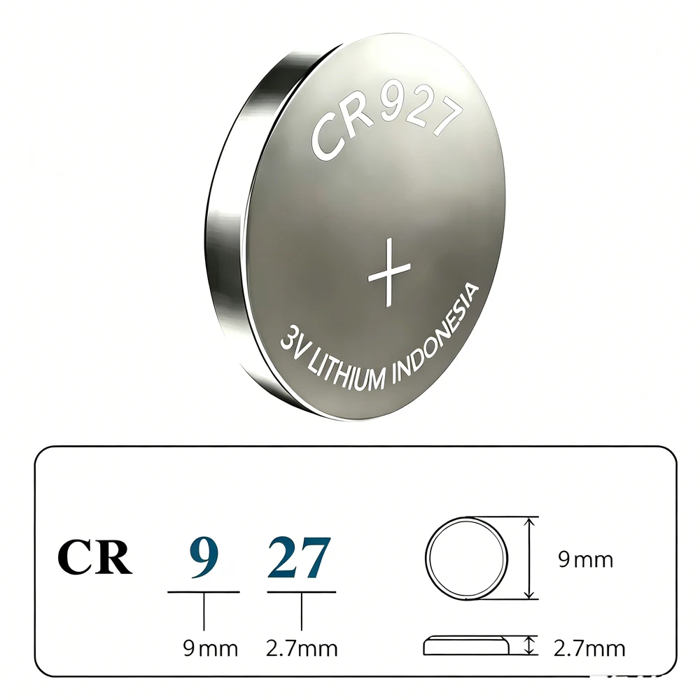 CR927 CR 927 DL927 BR927 LM927 ECR927 5011LC KCL927 CR927-1W 3V Lithium Coin Cell 2-10Pcs Batteries for Watch Car Remote Clock T