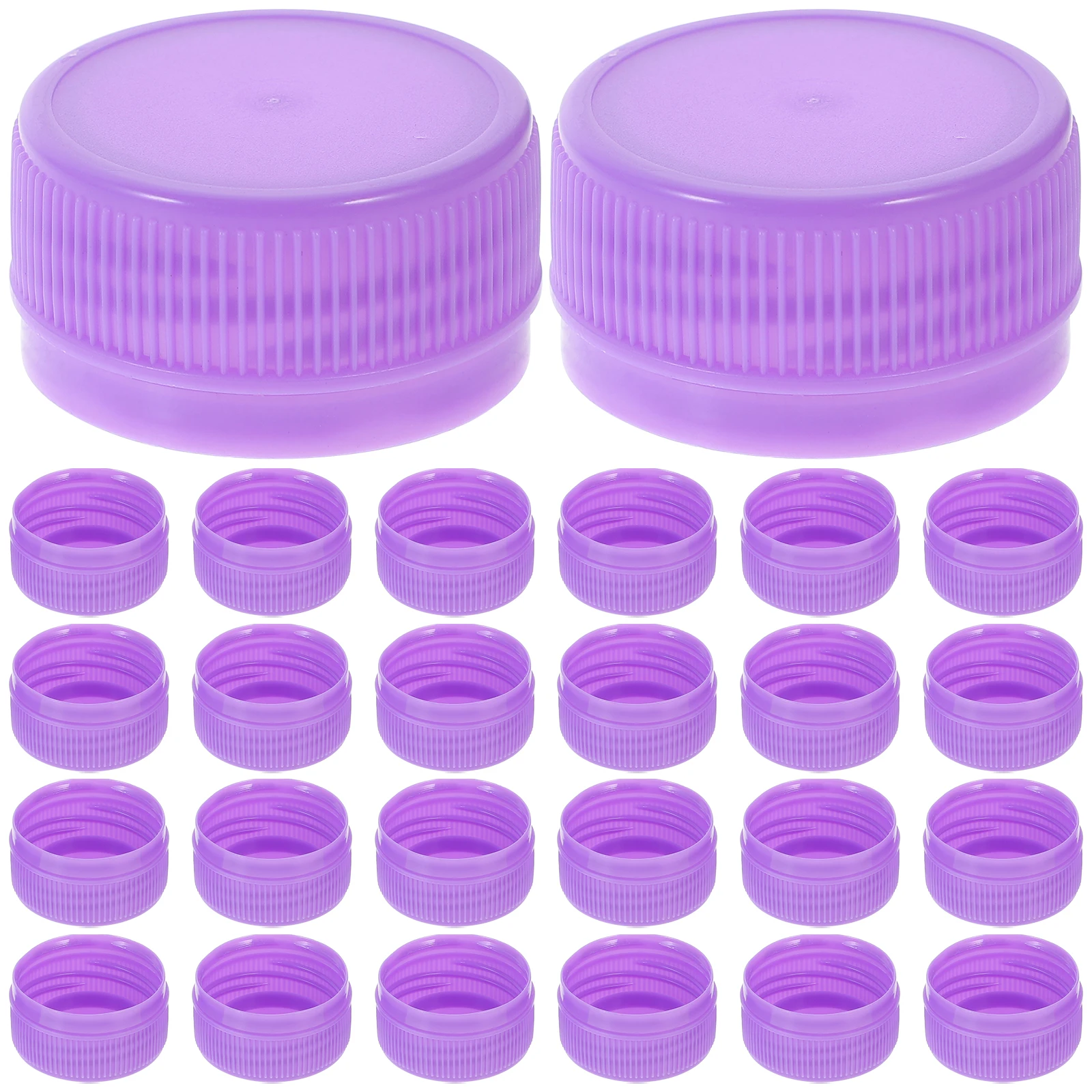 

100 Pcs Plastic Bottle Cap Water Caps with Screw Sealing Soda Lid Milk Jug Pp Seals Child