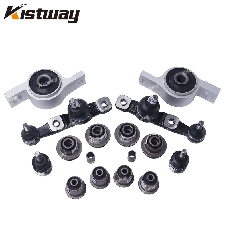 14PCS Front Control Arm Bushing Kit For Toyota Crown GRS18 For Lexus IS250 IS350 IS300 GS300 GS350 GS430 GRS190 GRS191 UZS190