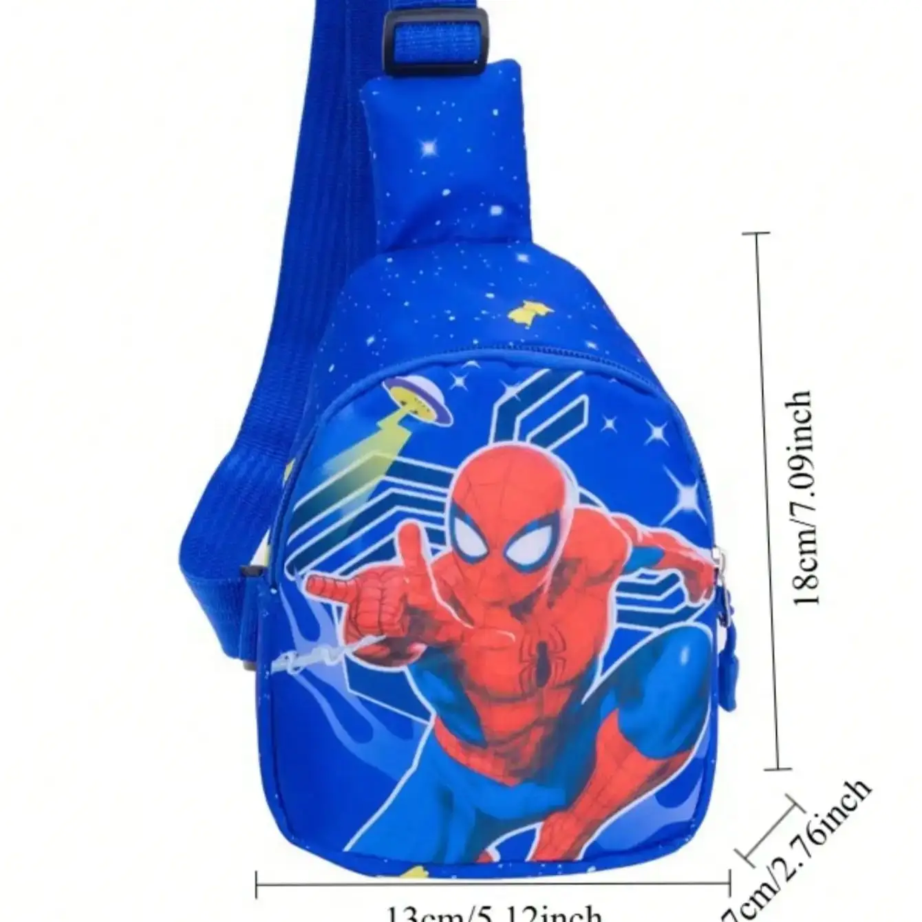 Torba na klatkę piersiową Marvel Spider-Man Captain America, portfel dla par na co dzień, portfel dla par z kreskówek, torba terenowa Spider-Man na co dzień, modna S