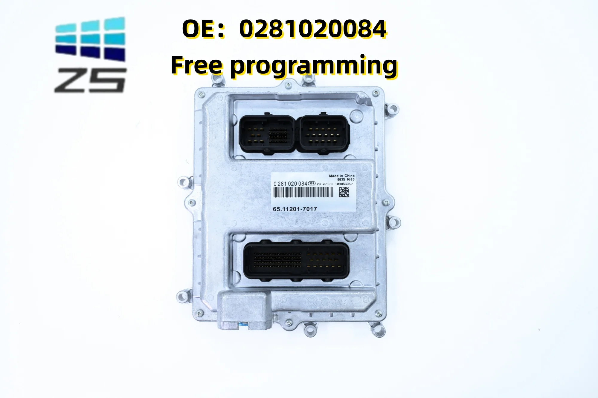 0281020084 65.11201-7017 Genuine Engine ECU/ECM for Doosan DX Series Excavators (DL06 Engine) – Pre-programmed