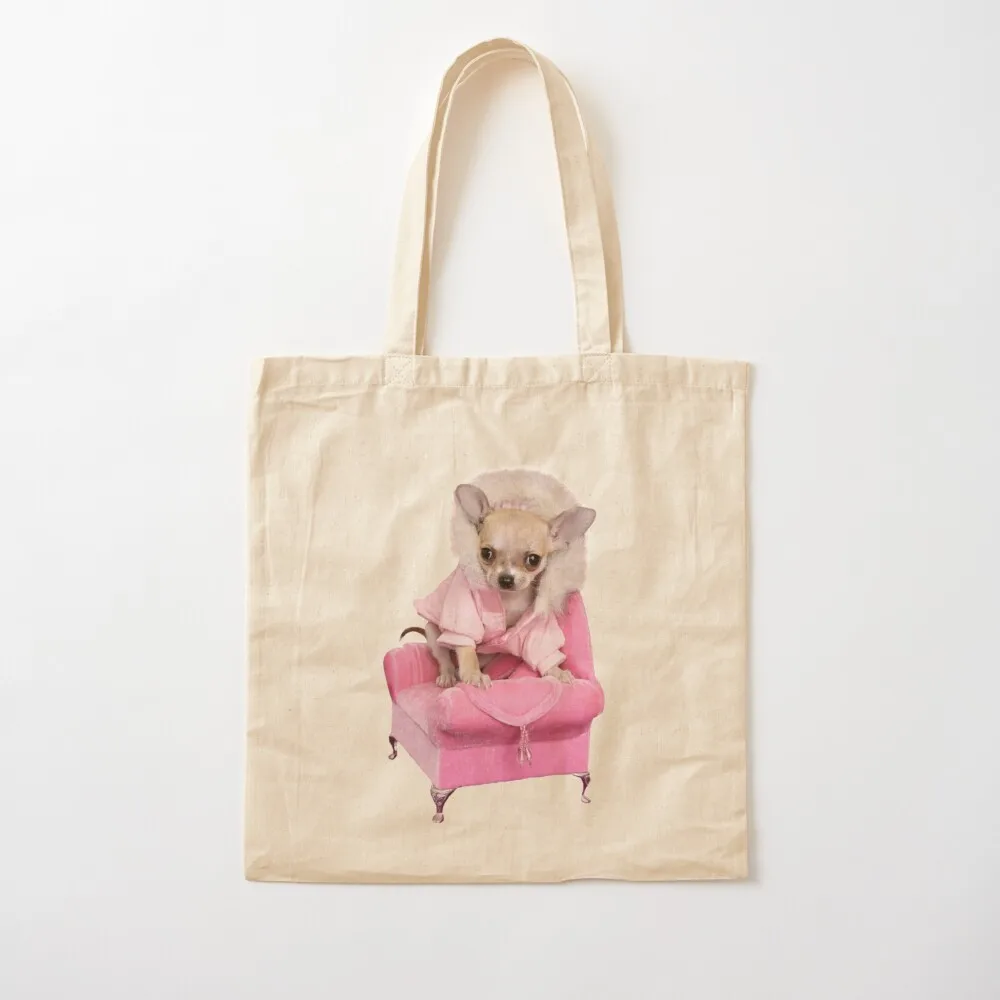 Chihuahua Tote Bag shopping cart bags Women bags university shopper bag
