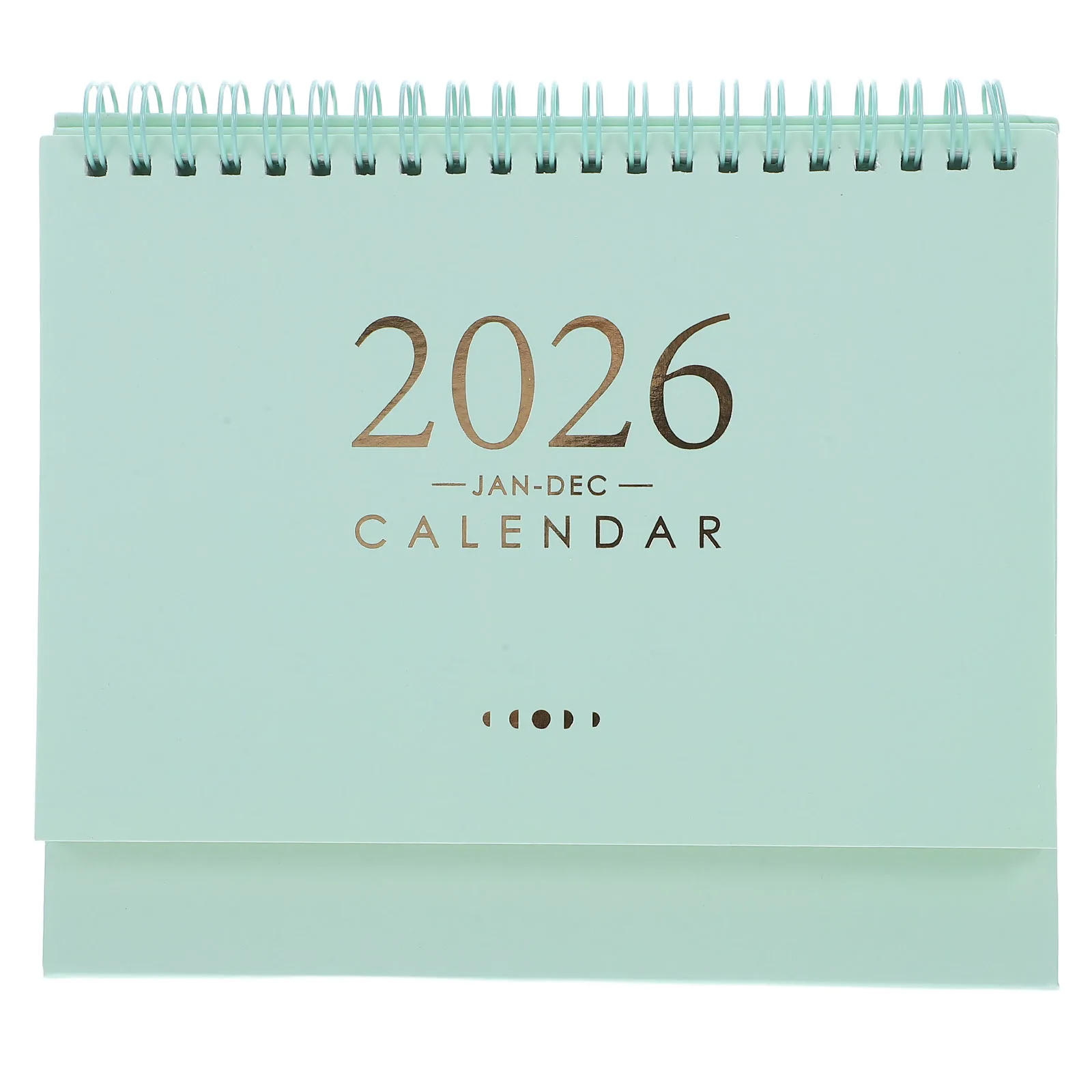 

2026 Desk Calendar 12-Month Standing Flip Planner Thick Paper No Ink Bleeding Daily Monthly Yearly Layout Office Home Use