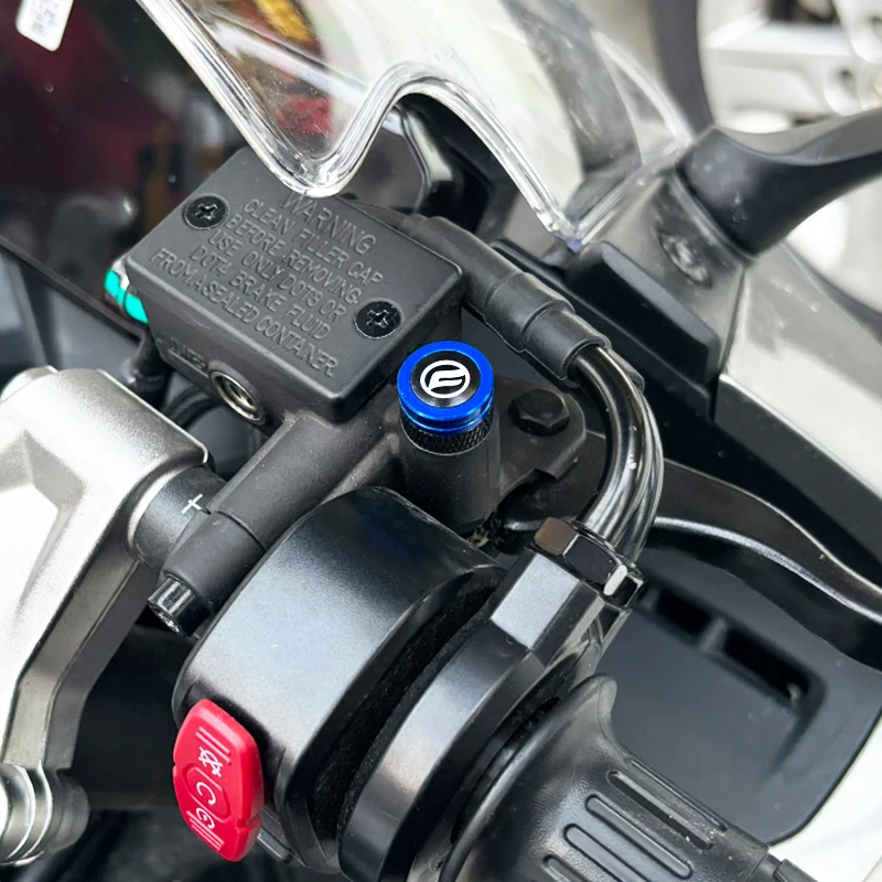 For CFMOTO 800NK 800 NK 800MT MT450 Size M10X1.25 Motorcycle CNC Aluminum Rearview Side Mirror Hole Cap Plug Screw Accessories