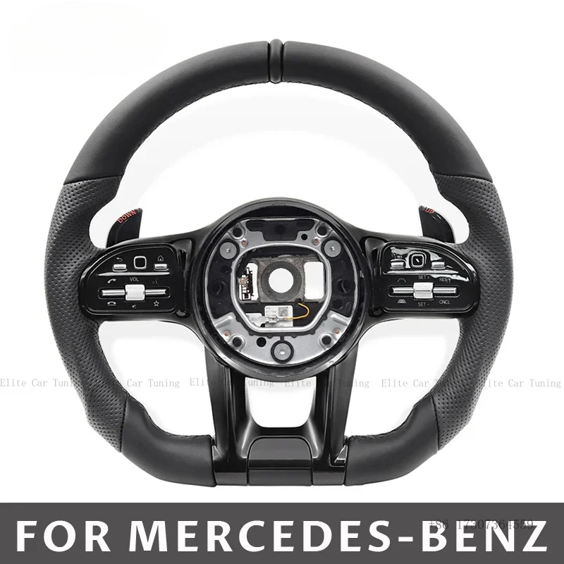 

Рули для автомобилей Mercedes-Benz W164 W166 W177 W204 W205 W212 W222 C63 C43 E350D GLA GLC GLB GLE CLA CLS, автомобильные аксессуары