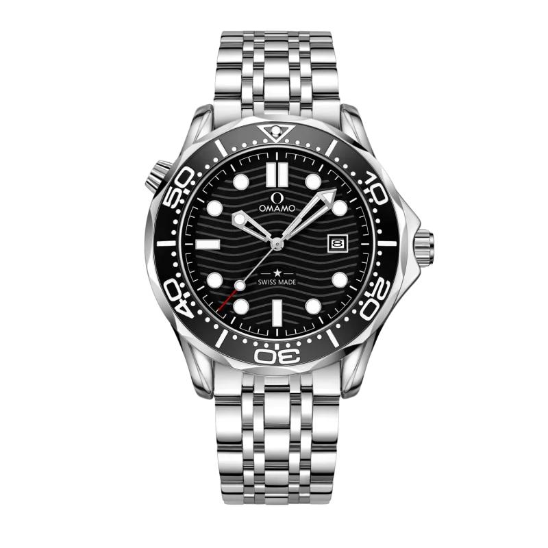 Nowy męski zegarek kwarcowy, luksusowy zegarek męski w stylu europejskim i amerykańskim, modny i stylowy, seria Seahorse, casualowy, świecący, wodoodporny zegarek z kalendarzem dla studentów, modny, idealny na prezent, markowy zegarek.