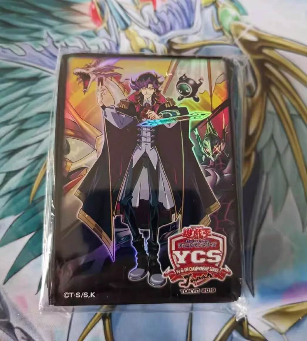 100Pcs Yugioh KONAMI Duel Monsters YCS Japan Ai @Ignister Official Collection Sealed Card Protector Duelist Sleeves