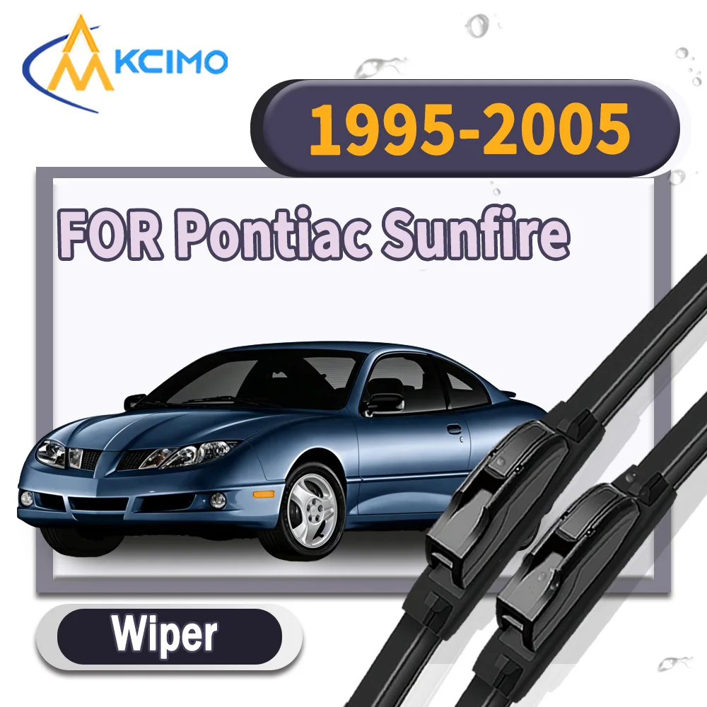 

High Performance Windshield Wiper Blades 2Pcs for Pontiac Sunfire 1995-2005 Clear View Car Rain Brush Auto Accessories