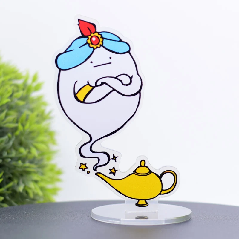 Magic lamp Arcylic Stand 10CM Cartoon Figures Keyrings Cartoon Accessories