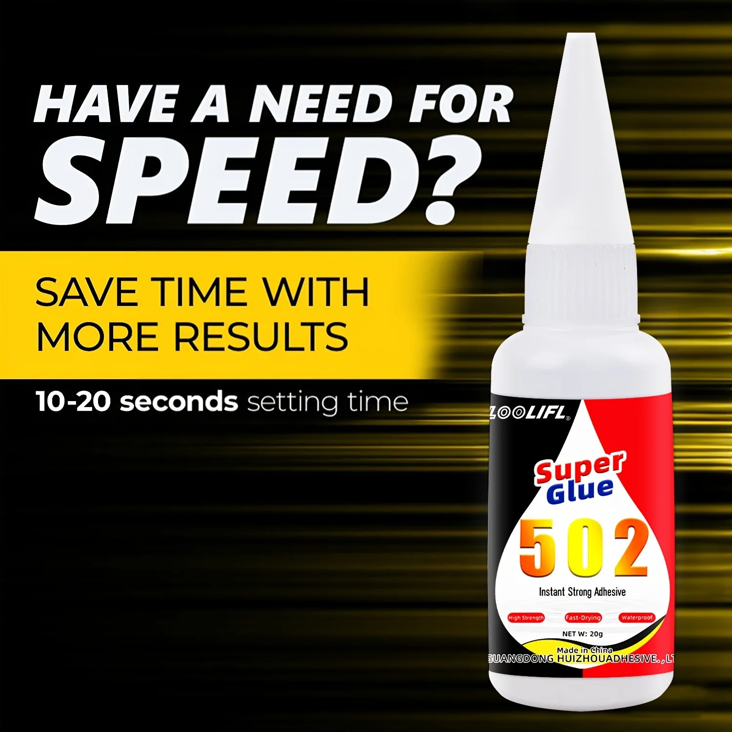 Mini 502 Super Glue Portable Fast Dry Strong Bond Adhesive Liquid Glue For Daily Supplies Jewelry Plastic Glass Repair