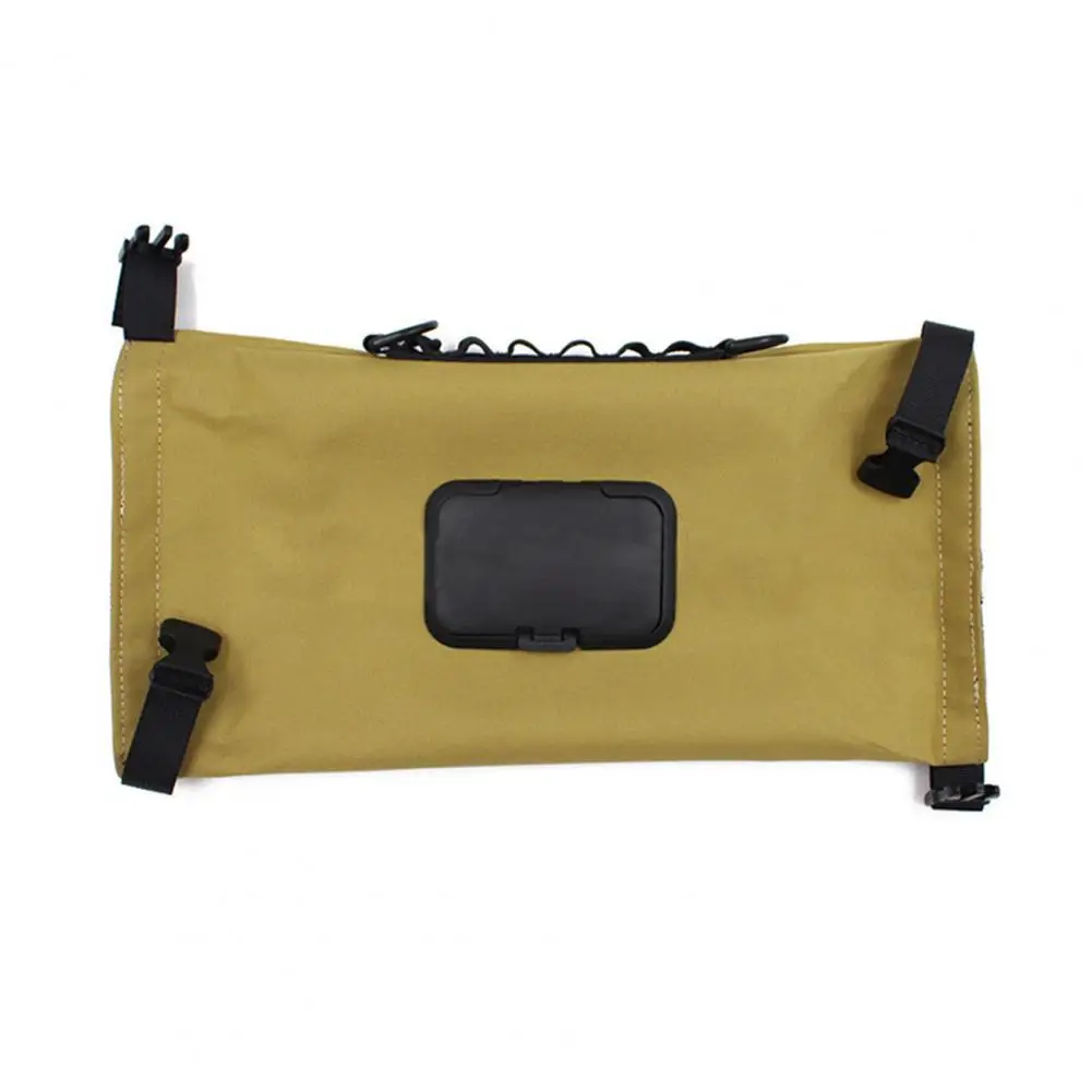 

Tissue Holder Pouch Useful Hanging Type Wear-resistant Small Camouflage Car Tissue Bag for Outdoor