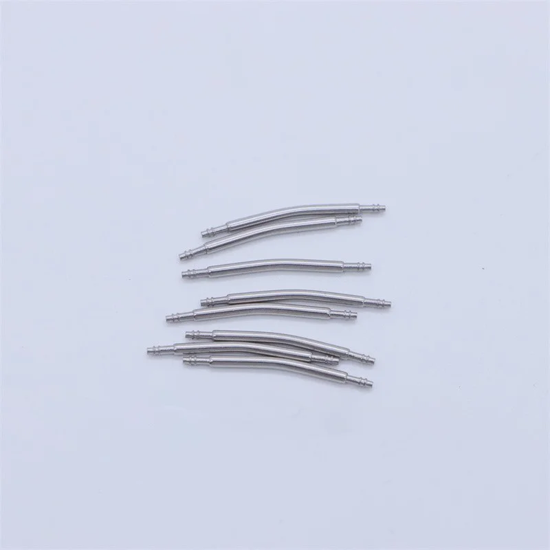 1.5mm Stainless Steel Curved Watch Strap Link Bars Watch Bracelet Watch Band Repair Parts Curved Ear Stem