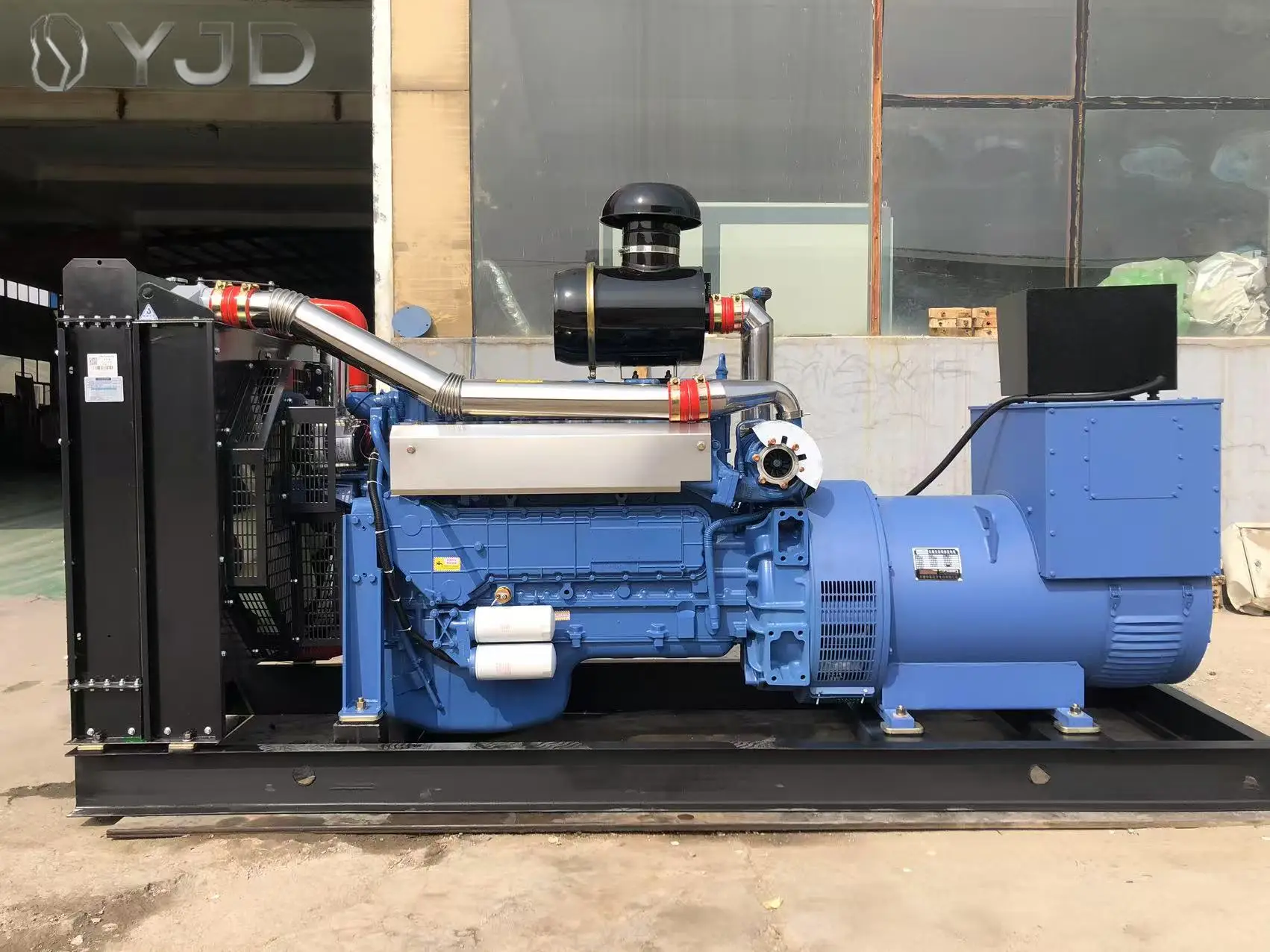 We-ifang HWP618D 380KW 475KVA Open Type Electric Generator Genset 50/60Hz 1800 RPM Three Phase Dynamo Generator for Sale