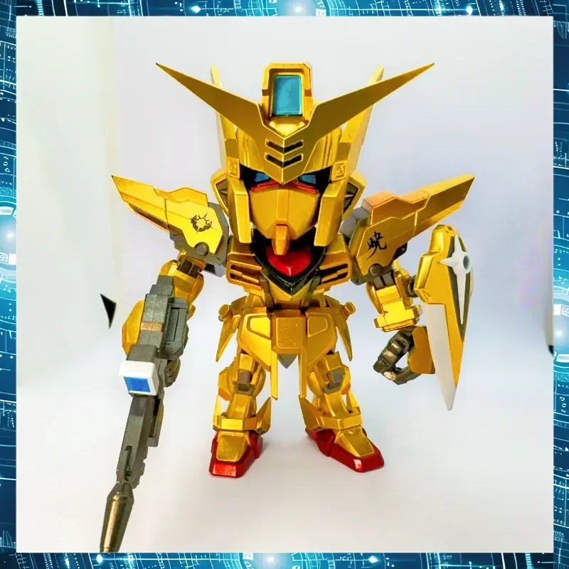 

Bandai QMSV Mobile Suit Blind Box - Золотая командная серия, мини-коллекционная шарнирная фигурка, модная загадочная игрушка в подарок