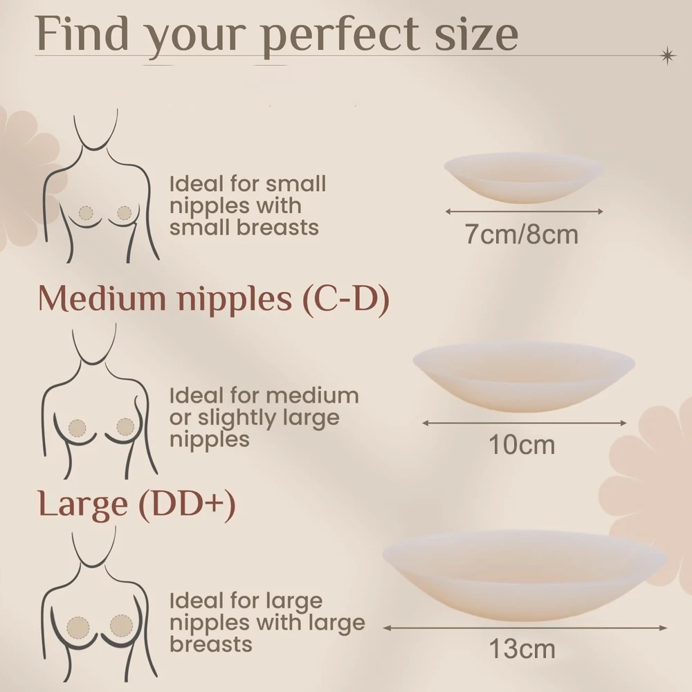 Seamless Nipple Cover Adhesive Silicone Breast Pasties Women Sticky Invisible Stick-on Bra Boob Tape For All Skin Tones image 5