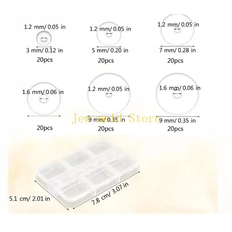 C71B Verstelbare Siliconen Oogzorg Disc Navel Tong Anti Invagination Pakking