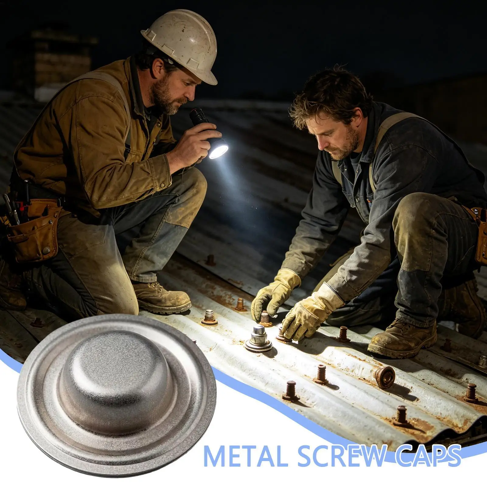 Metal Bolts Screw Cover Caps Screw Caps for Furniture Roof Wood Upholstery Cabinets Outdoor Painting Shutters Threshold