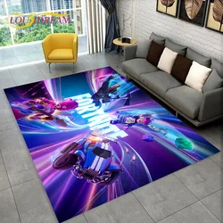 Cartoon Game 3D F-Fortnite HD Game Rug Carpet for Living Room Bedroom Home Decor,Floor Mat Non-slip for Sofa Doormat Gift Kids