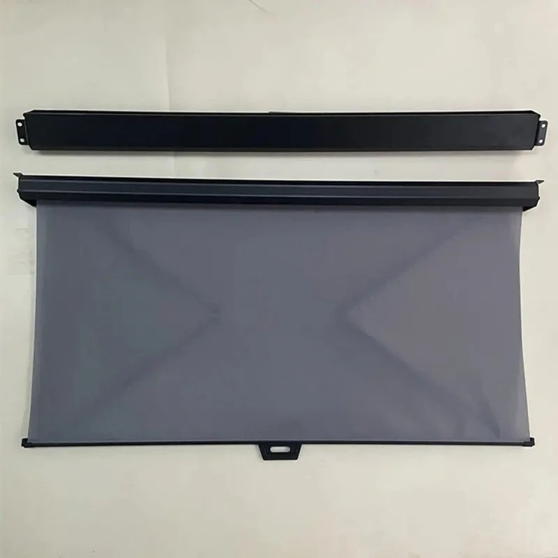 Heavy Truck Sun Shade Curtain Retractable Alloy Windshield Blind