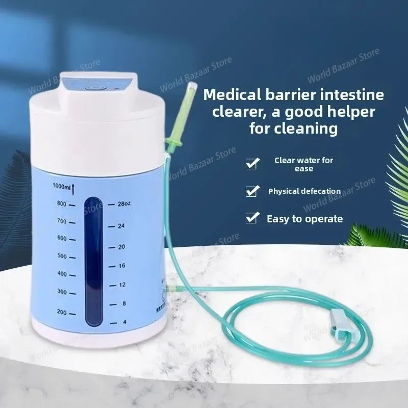 جهاز التغوط الطبي وتنظيف الأمعاء، كيس حقنة شرجية، جهاز تنظيف الأمعاء، جهاز العلاج المائي المعوي المنزلي #5